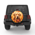 YELLOW LABRADOR FALL