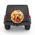 YELLOW LABRADOR FALL