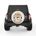 YES I DO HAVE A RETIREMENT PLAN PEARL  WHITE CARBON FIBER TIRE COVER