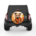 YORKIE FALL BLACK CARBON FIBER TIRE COVER