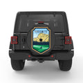 YOSEMITE BLACK CARBON FIBER TIRE COVER