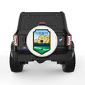 YOSEMITE NATIONAL PARK WHITE TIRE COVER