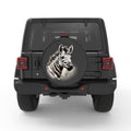 ZEBRA PEARL  WHITE CARBON FIBER TIRE COVER