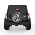 ZEBRA BLACK TIRE COVER