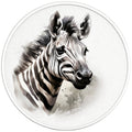 ZEBRA BLACK TIRE COVER