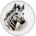 ZEBRA WHITE TIRE COVER