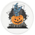 ZOMBIE HAND SCARY PUMPKIN BLACK TIRE COVER