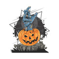 ZOMBIE HAND SCARY PUMPKIN