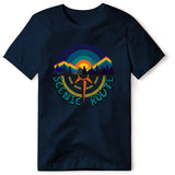 ADVENTUROUS SCENIC ROUTE NAVY T SHIRT