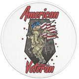 AMERICAN VETERAN US FLAG