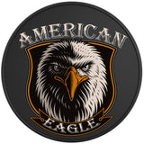 AMERICAN EAGLE BLACK TIRE COVER