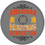 AMERICAN HUNTING REVOLUTION SILVER CARBON FIBER TIRE COVER 