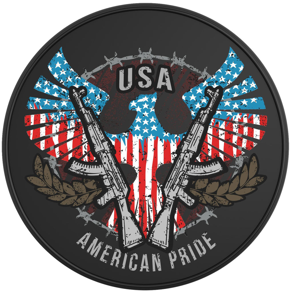 Bald Eagle U. S. Flag – Tire-Covers