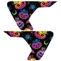 BATS AND SPIDERS COLORFUL HALLOWEEN FENDER VENT DECAL FITS 2018+ JEEP WRANGLER & GLADIATOR