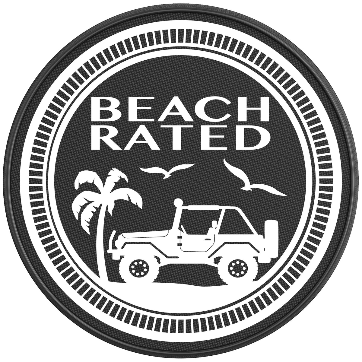 Beach Rated Tire Cover Four Wheel Covers