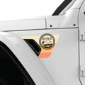 BEACH RATED FENDER VENT DECAL FITS 2018+ JEEP WRANGLER & GLADIATOR DRIVER SIDE