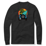 BEACH SUNSET BOARD BLACK SWEATSHIRT