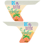 BE A LITTLE SALTY FENDER VENT DECAL FITS 2018+ JEEP WRANGLER & GLADIATOR
