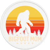 BIGFOOT MOM PEARL  WHITE CARBON FIBER TIRE COVER