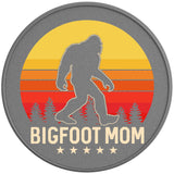 BIGFOOT MOM SILVER CARBON FIBER TIRE COVER