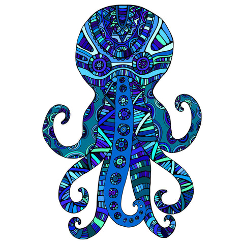 OCEAN COLOR OCTOPUS