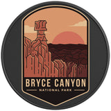 BRYCE CANYON NATIONAL PARK BLACK CARBON FIBER TIRE COVER 