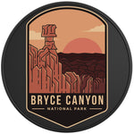 BRYCE CANYON NATIONAL PARK BLACK TIRE COVER 