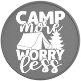 CAMP MORE WORRY LESS SILVER CARBON FIBER TIRE COVER