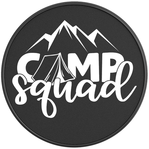 CAMP SQUAD BLACK CARBON FIBER TIRE COVER 
