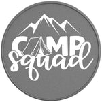 CAMP SQUAD SILVER CARBON FIBER TIRE COVER