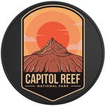 CAPITOL REEF NATIONAL PARK BLACK TIRE COVER 