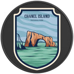 CHANEL ISLAND NATIONAL PARK BLACK CARBON FIBER TIRE COVER 