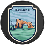 CHANEL ISLAND NATIONAL PARK BLACK TIRE COVER 
