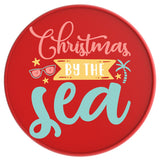 Christmas By The Sea Red Tire Cover