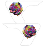 COLORFUL BULLDOG FENDER VENT DECAL FITS 2018+ JEEP WRANGLER & GLADIATOR