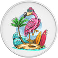 Cute Beach Flamingo