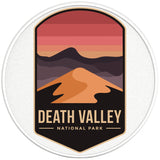 DEATH VALLEY NATIONAL PARK PEARL WHITE CARBON FIBER TIRE COVER 