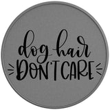 DOG HAIR DON'T CARE SILVER CARBON FIBER TIRE COVER 