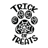 DOG PAW TRICK OR TREATS
