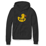 DUCK WITH JEEP GRILL BLACK HOODIE