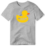 DUCK WITH JEEP GRILL GREY TSHIRT