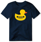 DUCK WITH JEEP GRILL NAVY TSHIRT
