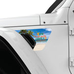 ESTA MAMACITA NEEDS A MARGARITA FENDER VENT DECAL FITS 2018+ JEEP WRANGLER & GLADIATOR DRIVER SIDE