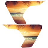 EVENING SEA VIEW FENDER VENT DECAL FITS 2018+ JEEP WRANGLER & GLADIATOR