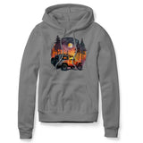 FULL MOON JEEP FOREST GRAY HOODIE
