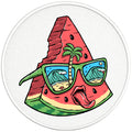FUNNY WATERMELON BLACK TIRE COVER