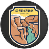 GRAND CANYON NATIONAL PARK BLACK TIRE COVER 