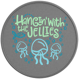 HANGING WITH THE JELLIES SILVER CARBON FIBER VINYL