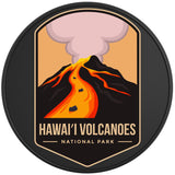 HAWAI VOLCANOES NATIONAL PARK BLACK TIRE COVER 
