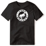 HORSE CIRCLE BLACK T SHIRT